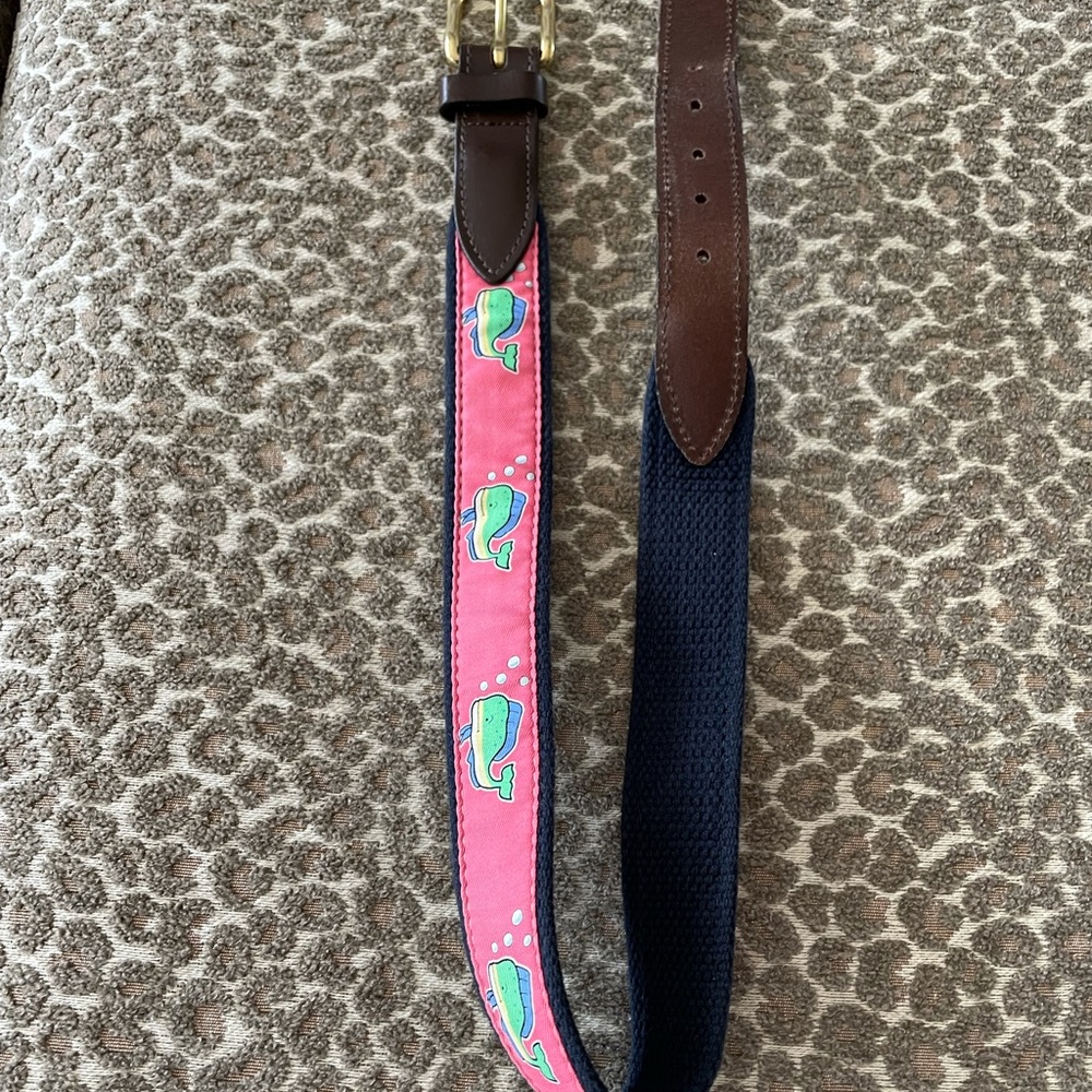 Boy’s Vineyard Vines Whale Belt Size 24